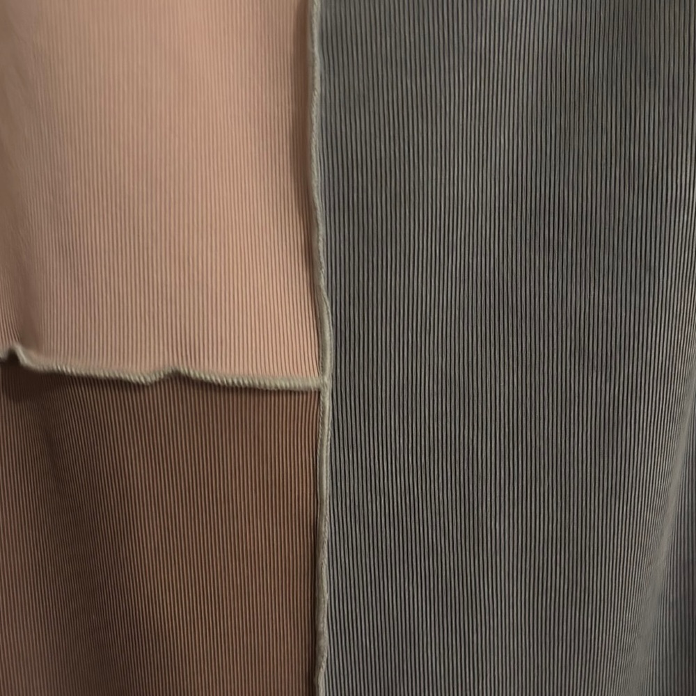 Storia Blue Gray Asymmetrical Slip Mini Dress - Picture 5 of 11